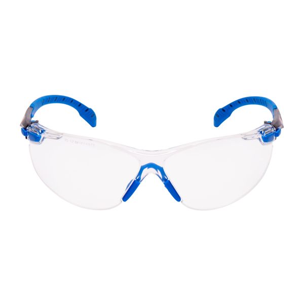 3M™ Solus™ 1000 Safety Glasses, Blue/Black Frame, Scotchgard™ Anti-Fog image 9