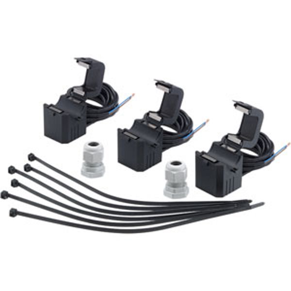 Current transformer divisible, 400/1A 0.2VA Class 1, set 3pcs (ME 134) image 1
