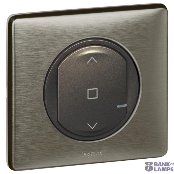 CELIANE WITH NETATMO ROLLER SHUTTER CONNECTOR CONNECTED - GRAPHITE image 1
