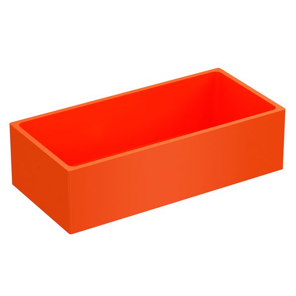 END CAP 28F ORANGE image 1