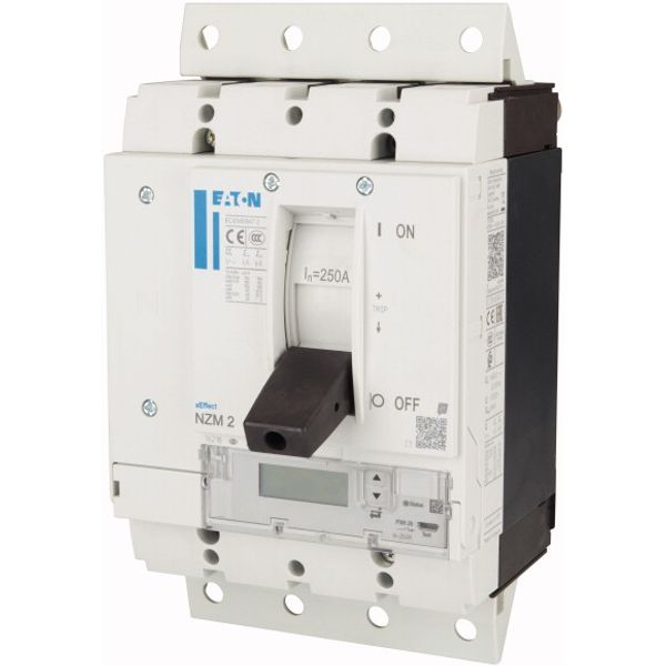 NZMH2-4-PX250/VAR-SVE NZM2 PXR25 circuit breaker - integrated energy measurement class 1, 250A, 4p, variable, Screw terminal, plug-in technology image 4