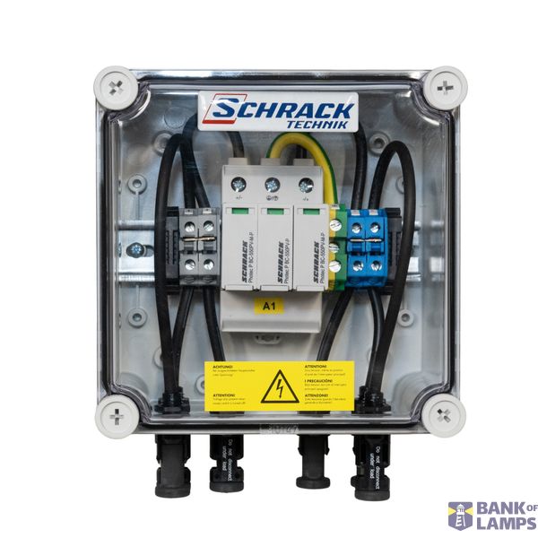 PV-lightning protection box 1000Vdc, for 1-MPP tracker image 2
