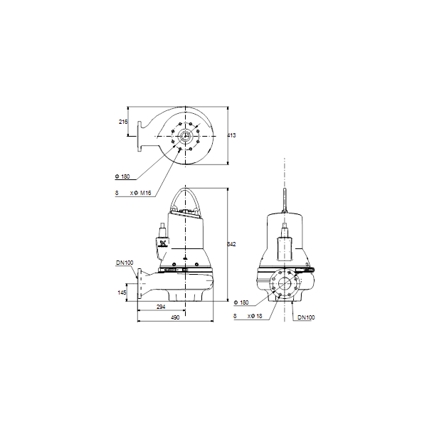 Wastewater pumps SLV.100.100.75.4.51D.? image 3