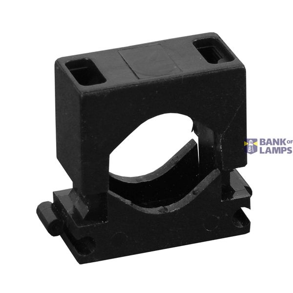 Cable mounting bracket - "UM 24" black image 1