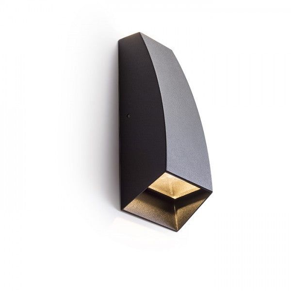 PIA wall anthracite grey 230V LED 2x3W IP54 3000K image 1