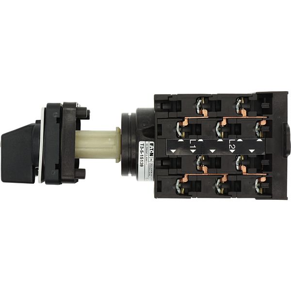 T3-5-15139/Z Step switches, T3, 32 A, rear mounting, 5 contact unit(s), Contacts: 10, 45 °, maintained, Without 0 (Off) position, 1-5, Design number 15139 image 15