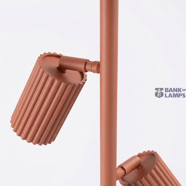 Floor lamp KARBON 3 red ochre image 6