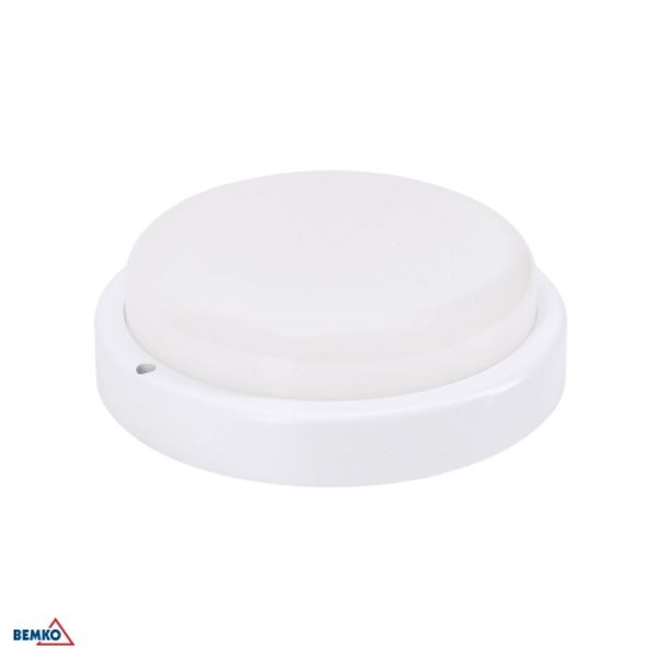LED CEILING LAMP KANLO  CIRCLE 12W 4000K 1150LM IP54 WHITE image 1