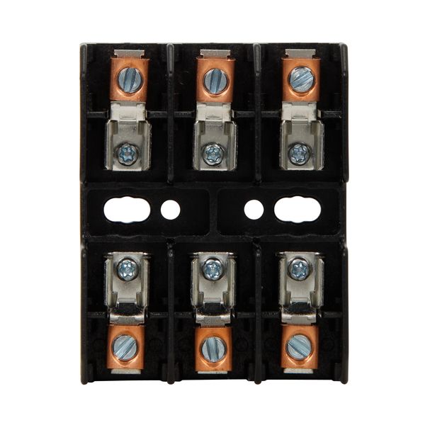 Eaton Bussmann series BG open fuse block, 600 Vac, 600 Vdc, 1-15A, Box lug image 4