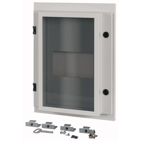 XTMPN4FCC-H550W425 Front cover for NZM4, fixed, HxW=550x425mm, IP55, grey image 2