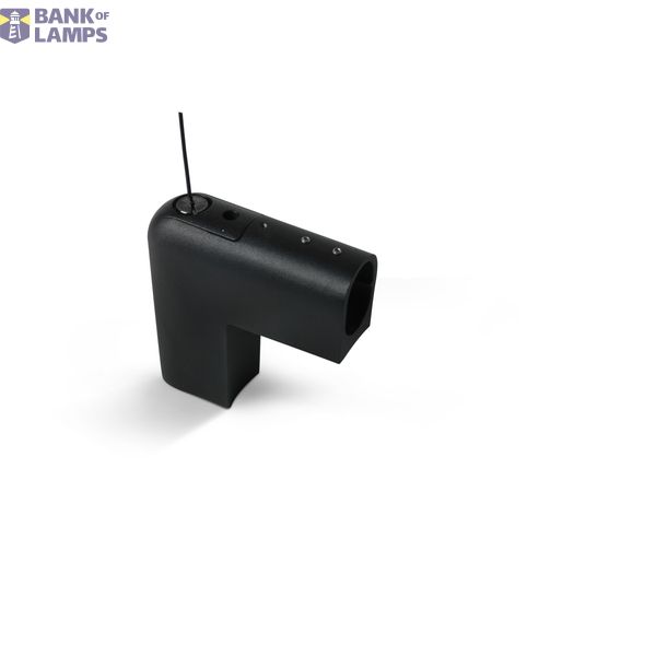 42004PH/B BLACK P&P SUSPENDED/SURFACE CEILING TO WALL CORNER image 1