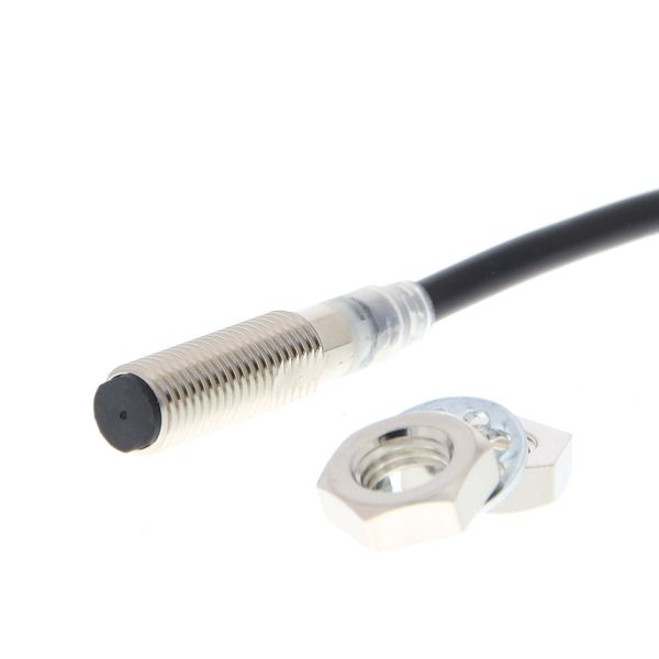 Proximity sensor, inductive, brass-nickel, M8, shielded, 3 mm, NC, 5 m E2E 8320R image 1