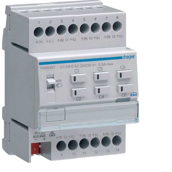 Heating act. 6ch, easy, 24/230V image 1