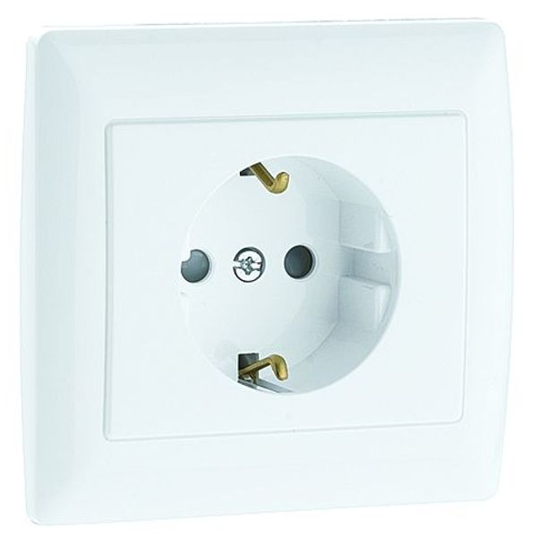 MONOBL SAF EARTH SOCKET (SKO TYPE) WHITE image 1