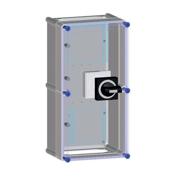 Switch enclosure prepared for 1 NZM2 MCCB 3P image 3