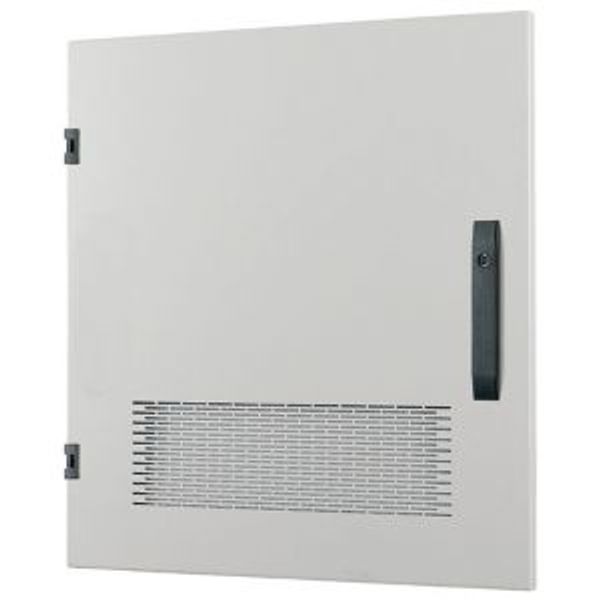 XSDMRV0604 Door to switchgear area, ventilated, right, IP30, HxW=600x425mm, grey image 4