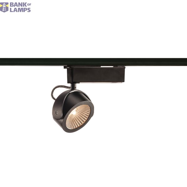 KALU LED Spot, 3000K, black, 60ø, incl. 1 Phase adapter image 1