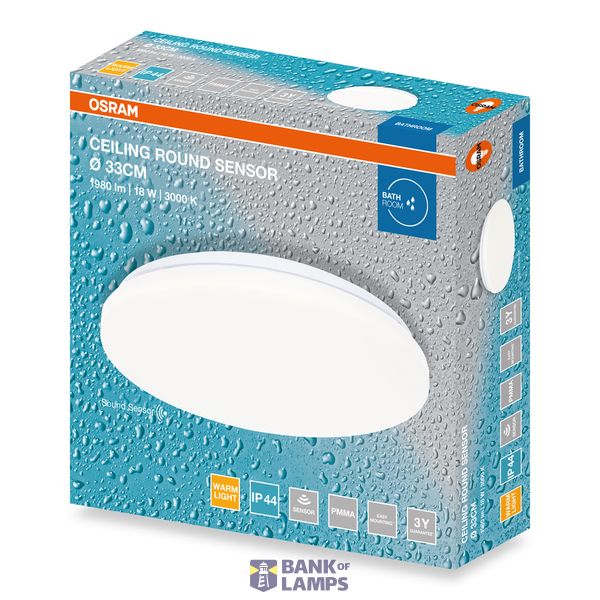CEILING ROUND SEN 18W 830 IP44 OSRAM image 2