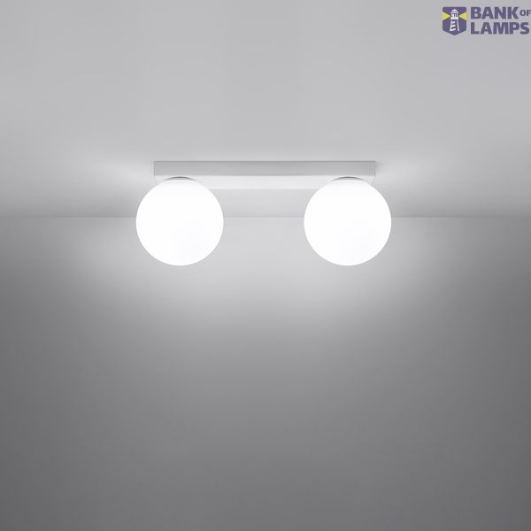 CEILING LAMP YOLI 2 WHITE G9 2X12 IP20 image 7