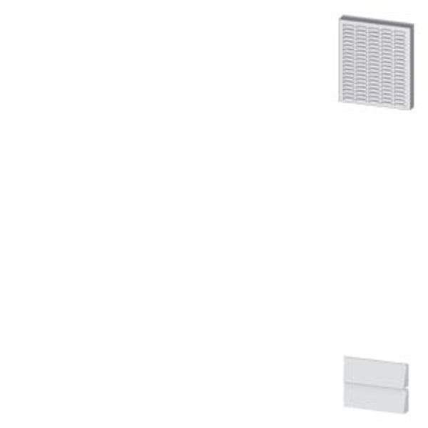 IP43 kit rear panel, W: 400 mm image 1