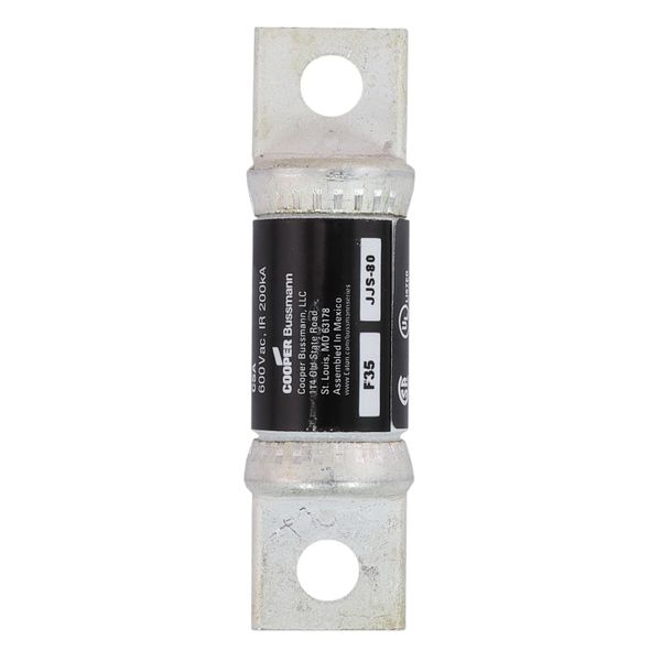 Fuse-link, LV, 80 A, AC 600 V, 19 x 75 mm, T, UL, very fast acting image 8