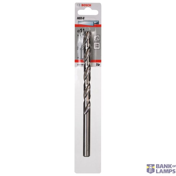 Metal drill bits HSS-G, DIN 340 11 x 128 x 195 mm 1 pcs. image 2
