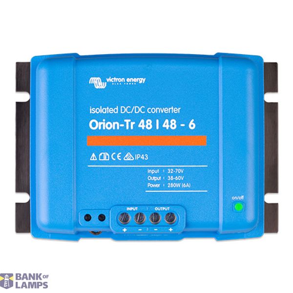 Victron Energy DC-DC pārveidotāji Orion-Tr Smart 48/48-8A Isolated DC-DC charger image 1