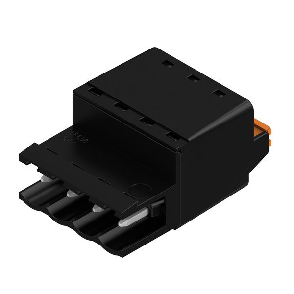 PCB plug-in connector, male plug, 5.08 mm, Number of poles: 4, 180°, PUSH IN with actuator, Clamping range, max. : 3.31 mm², Box image 2