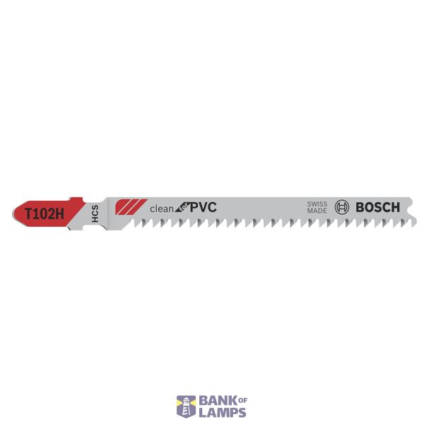 Jigsaw blade T 102 H Clean for PVC 5 pcs. image 1