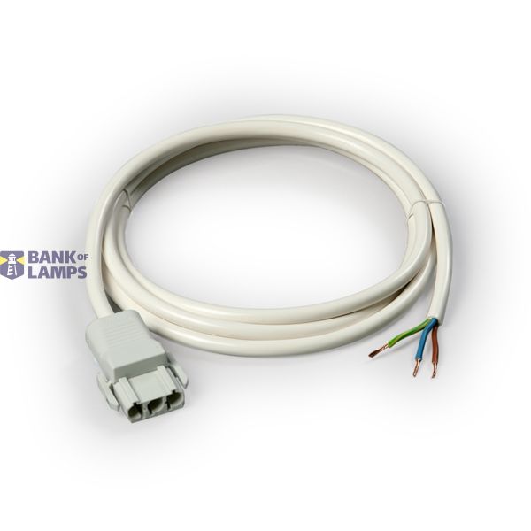 Cable set 3p plug 3x1,5mm� HF grey 3m image 1
