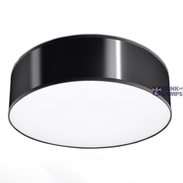 CEILING LAMP ARENA 35 BLACK E27 2X60W IP20 image 3