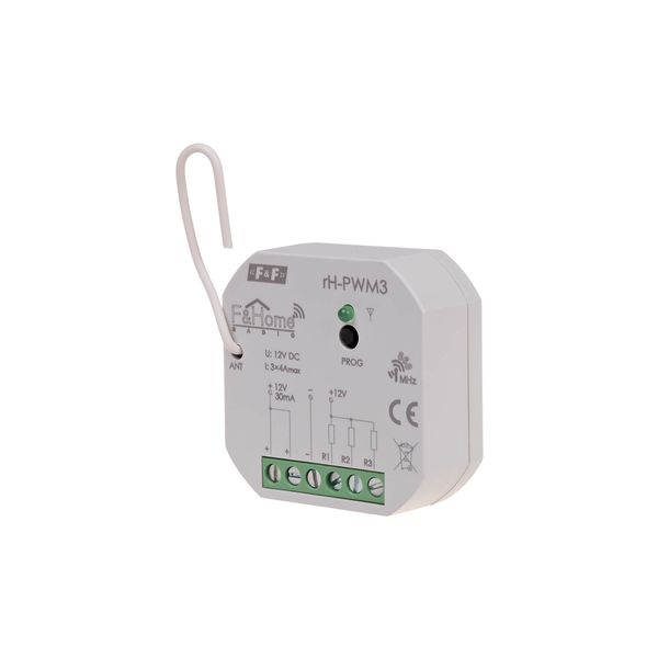 SCO-812 lighting dimmer, DIN rail mounting, 230V AC 350W power supply image 1