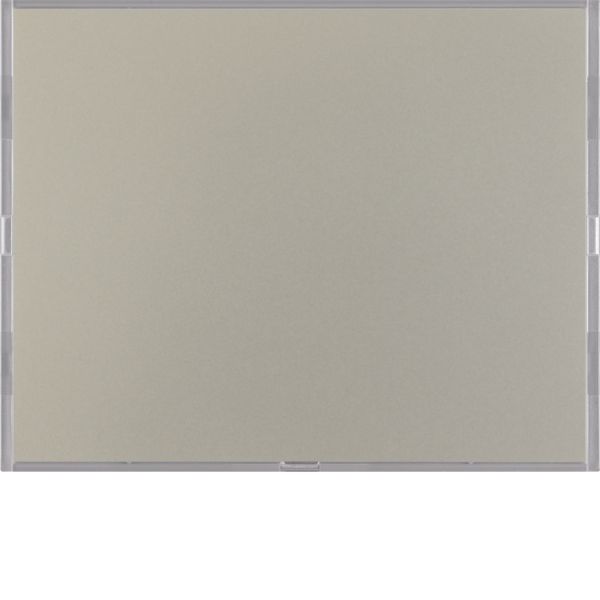 Push-button 1gang, + RGB LED, internal temp. sensor, KNX - K.5, stainl image 1