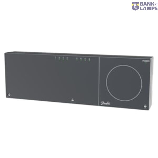 Floor Heating Controls, Danfoss Icon, Wiring center, 230.0 V, Output voltage [V] AC: 230, Number of channels: 8, On-wall image 1