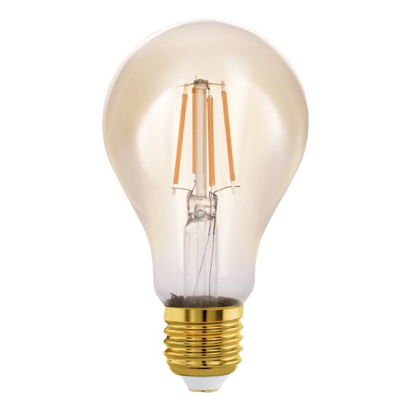 LM-E27-LED-FILAMENT AMBER Bulb A60 5.5W/500lm 2200K image 1