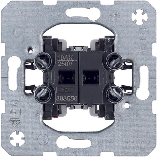 Series switch for hollow-wall mounting, module inserts image 1