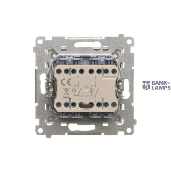 RTV final aerial socket for pass-through socket, (module), Simon 24, IP20, graphite mat image 2