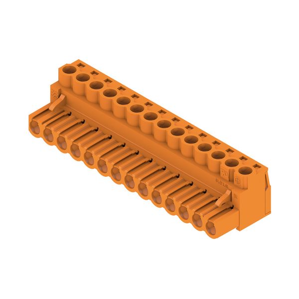 PCB plug-in connector, female plug, 5.08 mm, Number of poles: 14, 180°, Clamping yoke connection, Clamping range, max. : 4 mm², Box image 2