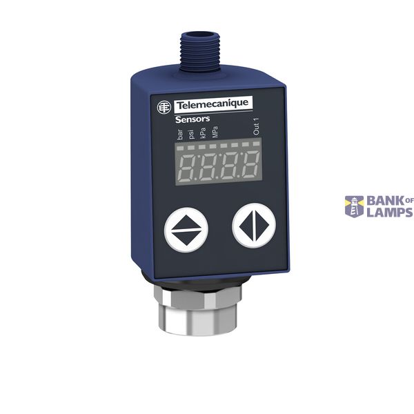 PRESSURE TRANSMITTER -1....9 BAR 4-20MA G1/4A MALE FPM SEAL M12 CON OU image 19