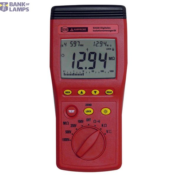 93530-D 93530-D Insulation Tester with voltage test 100, 250, 500, 1000 V image 1