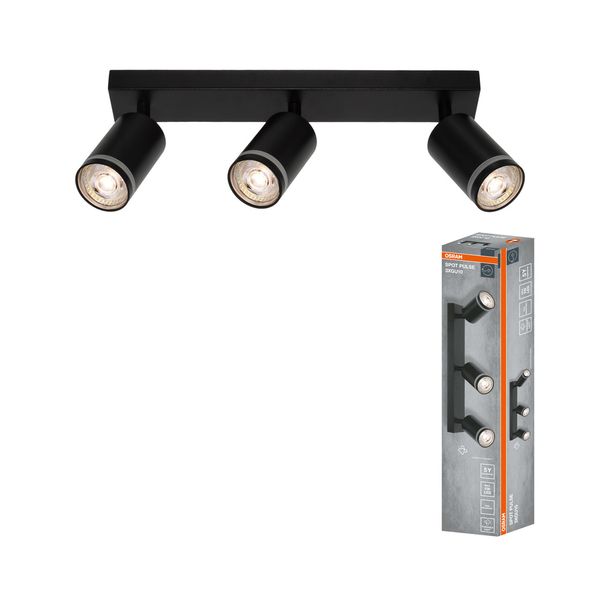 LED SPOT PULSE 3XGU10 BK OSRAM image 1