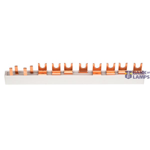 Busbar, 1xRCCB 4-pole, 1xMCB 3+N, 2xMCB 1+N/1 MW, 10MW,10mmý image 2