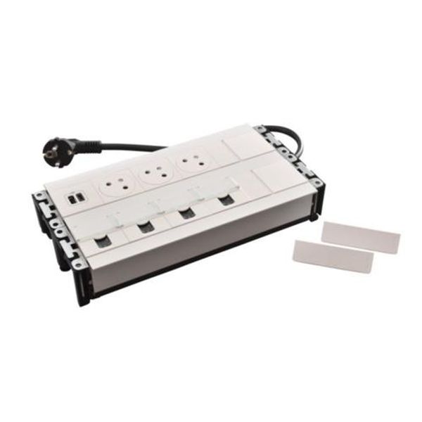 MULTILINK MUR BLC 3PC USB 4RJ image 1