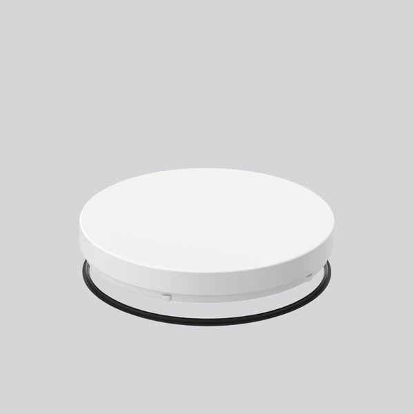 Replacement glass, moulded glass D 400 H 58 colour: white image 1