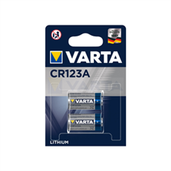 VARTA Lithium 6205 CR123 BL2 image 1