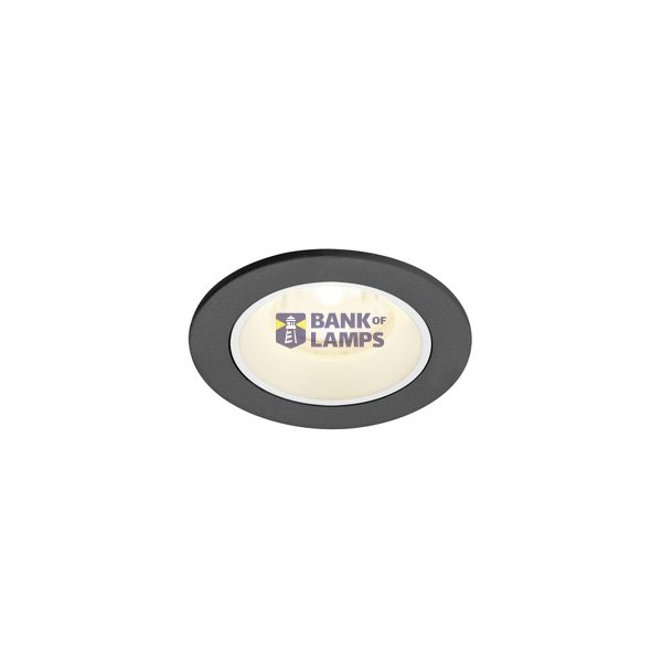 NUMINOS© XS recessed ceiling light 4000K 40ø IP20 rnd bl/wh image 1