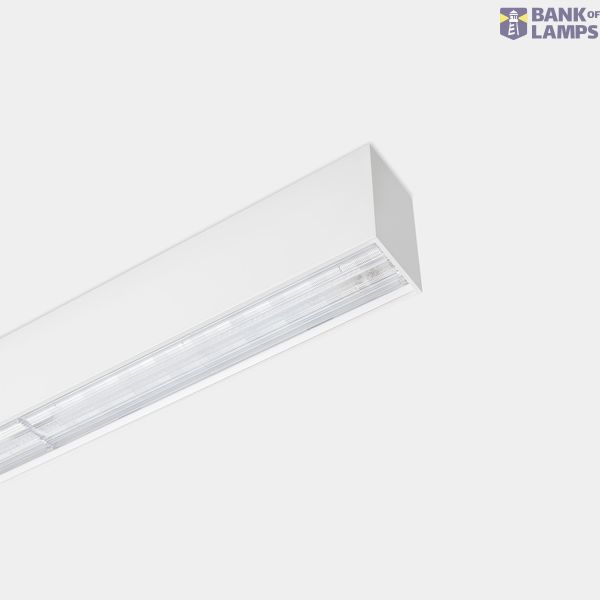Lineal lighting system Infinite Pro 1136mm Up&Down Eliptic 17.0;26.5W 3000-4000K CRI 90 ON-OFF Grey IP40 6317lm image 1