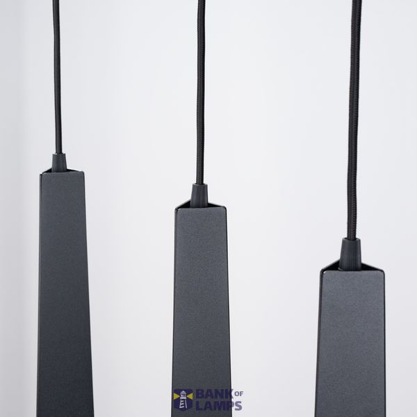 Pendant lamp PRYSM 3L black image 4