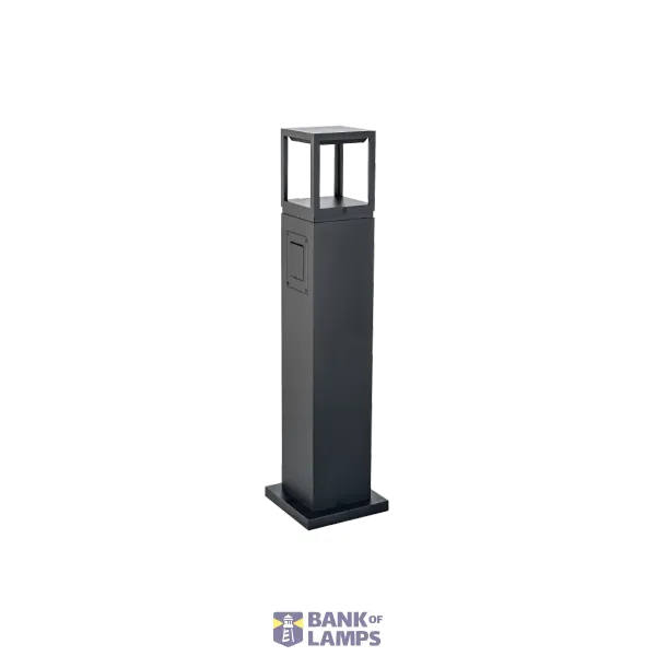 FAGERNES BOLLARD MUSTA 2700K M/SOCKET image 1