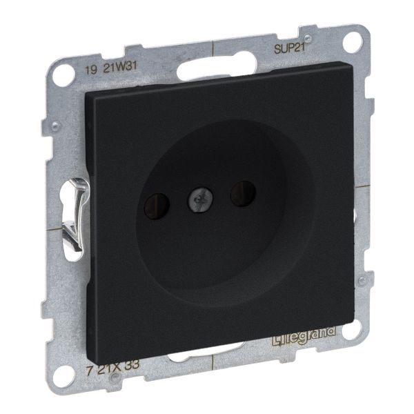 2P SOCKET SCREW TERMINALS BLACK image 1